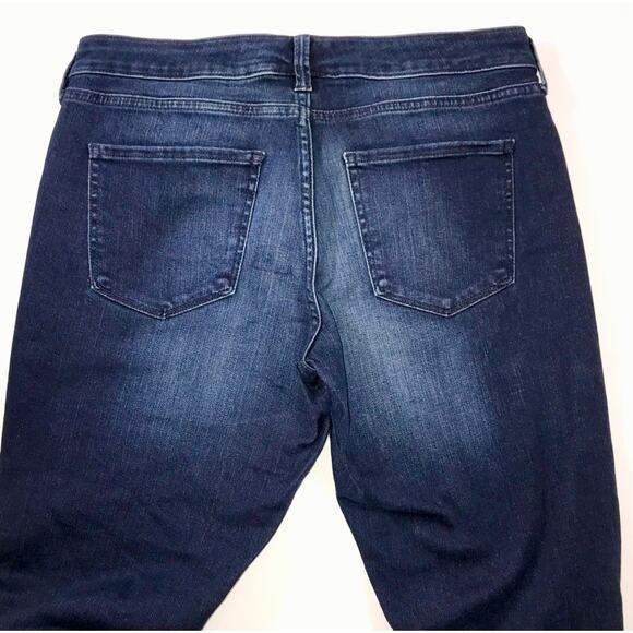 Arizona Women's High Rise Dark Wash Skinny Jeans Size 11 - Picture 2 of 6